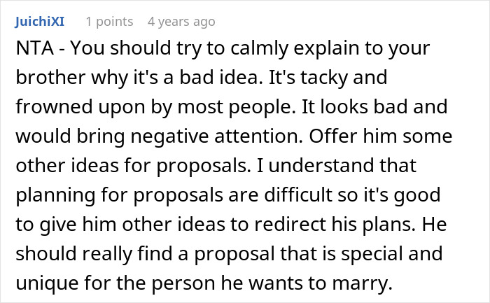 Entitled Man Plans To Propose At Brother’s Wedding, Ends Up Losing More Than He Bargained For Entitled Man Plans To Propose At Brother’s Wedding, Ends Up Losing More Than He Bargained For
