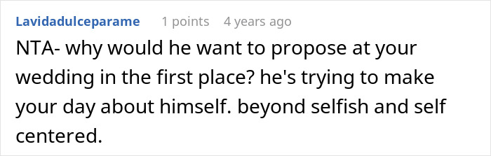 Entitled Man Plans To Propose At Brother’s Wedding, Ends Up Losing More Than He Bargained For Entitled Man Plans To Propose At Brother’s Wedding, Ends Up Losing More Than He Bargained For