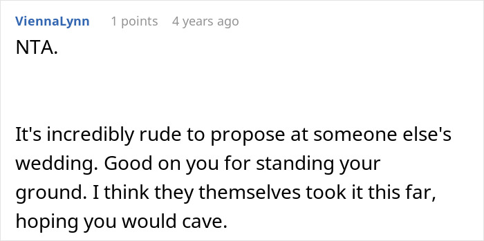 Entitled Man Plans To Propose At Brother’s Wedding, Ends Up Losing More Than He Bargained For Entitled Man Plans To Propose At Brother’s Wedding, Ends Up Losing More Than He Bargained For