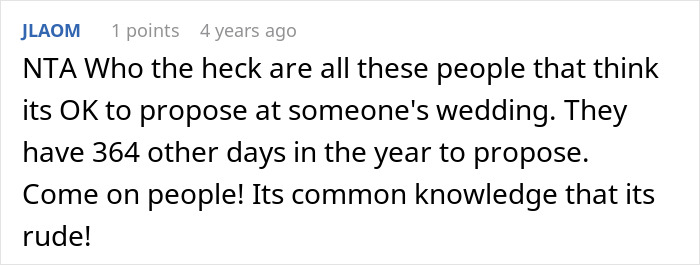 Entitled Man Plans To Propose At Brother’s Wedding, Ends Up Losing More Than He Bargained For Entitled Man Plans To Propose At Brother’s Wedding, Ends Up Losing More Than He Bargained For