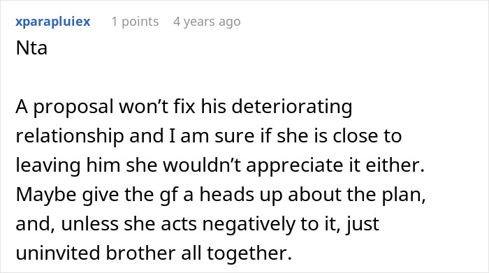 Entitled Man Plans To Propose At Brother’s Wedding, Ends Up Losing More Than He Bargained For Entitled Man Plans To Propose At Brother’s Wedding, Ends Up Losing More Than He Bargained For