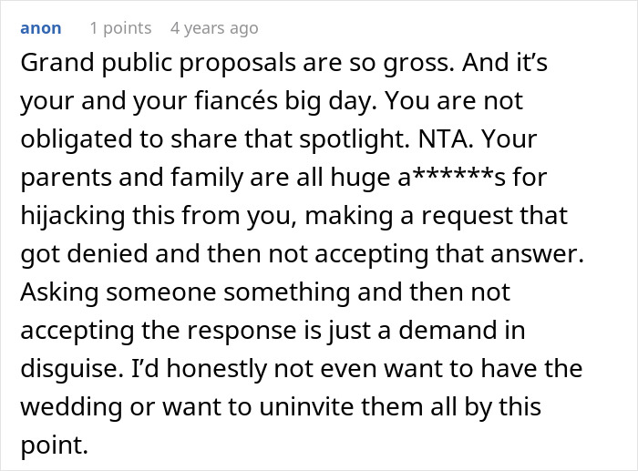 Entitled Man Plans To Propose At Brother’s Wedding, Ends Up Losing More Than He Bargained For Entitled Man Plans To Propose At Brother’s Wedding, Ends Up Losing More Than He Bargained For