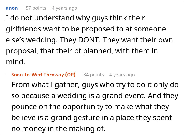 Entitled Man Plans To Propose At Brother’s Wedding, Ends Up Losing More Than He Bargained For Entitled Man Plans To Propose At Brother’s Wedding, Ends Up Losing More Than He Bargained For