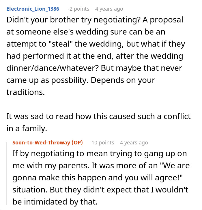 Entitled Man Plans To Propose At Brother’s Wedding, Ends Up Losing More Than He Bargained For Entitled Man Plans To Propose At Brother’s Wedding, Ends Up Losing More Than He Bargained For