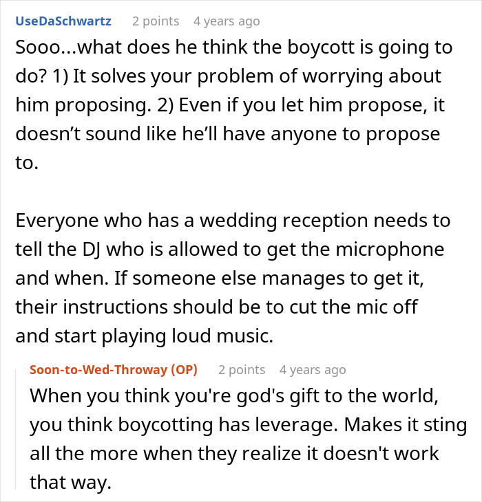 Entitled Man Plans To Propose At Brother’s Wedding, Ends Up Losing More Than He Bargained For Entitled Man Plans To Propose At Brother’s Wedding, Ends Up Losing More Than He Bargained For