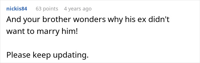 Entitled Man Plans To Propose At Brother’s Wedding, Ends Up Losing More Than He Bargained For Entitled Man Plans To Propose At Brother’s Wedding, Ends Up Losing More Than He Bargained For