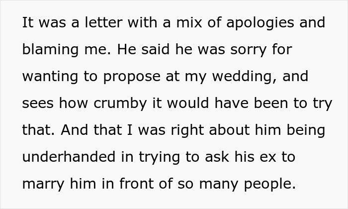 Entitled Man Plans To Propose At Brother’s Wedding, Ends Up Losing More Than He Bargained For Entitled Man Plans To Propose At Brother’s Wedding, Ends Up Losing More Than He Bargained For