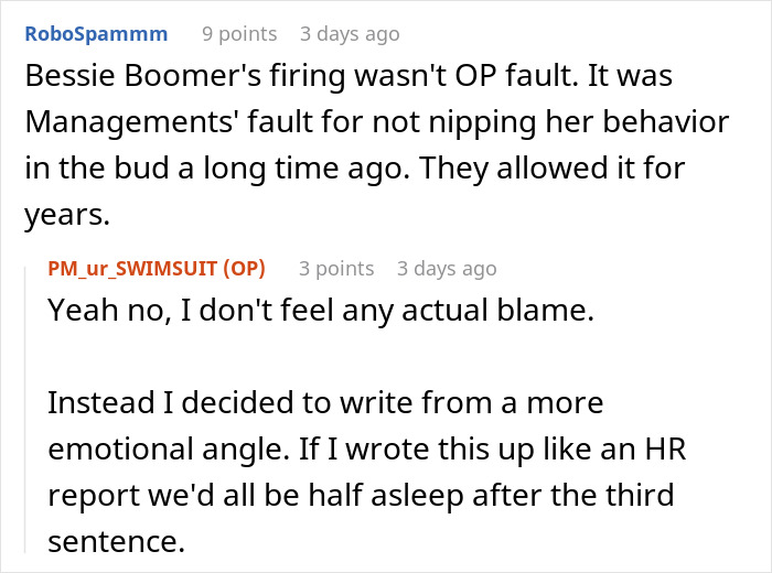 Office Karen Bullies Coworkers For Years Until A New Employee Comes And She Gets Herself Fired