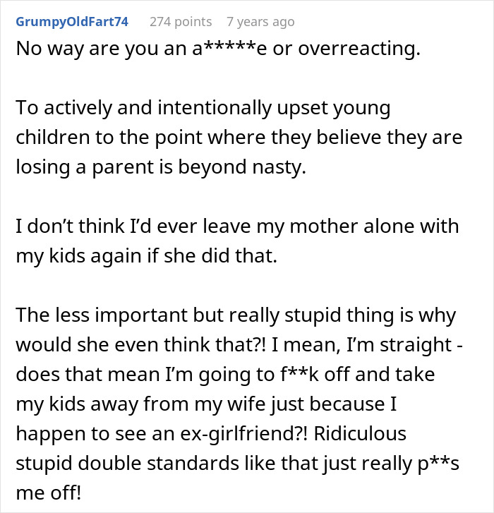 MIL Finds Out Woman’s “Secret,” Decides To Scare Her Kids Until They Completely Freak Out