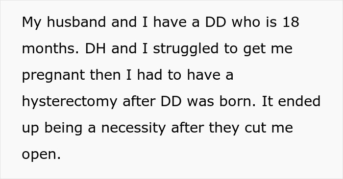 Woman Hides Hysterectomy From MIL For 18 Months, All Hell Breaks Loose When She Finally Finds Out Woman Hides Hysterectomy From MIL For 18 Months, All Hell Breaks Loose When She Finally Finds Out