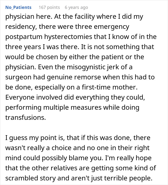 Woman Hides Hysterectomy From MIL For 18 Months, All Hell Breaks Loose When She Finally Finds Out Woman Hides Hysterectomy From MIL For 18 Months, All Hell Breaks Loose When She Finally Finds Out