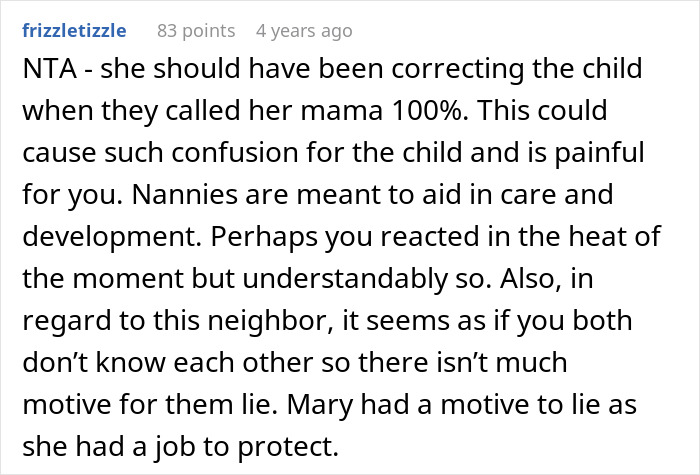 Wife Shocks Husband By Firing The Nanny On The Spot, Calls Her Reason An Overreaction Wife Shocks Husband By Firing The Nanny On The Spot, Calls Her Reason An Overreaction