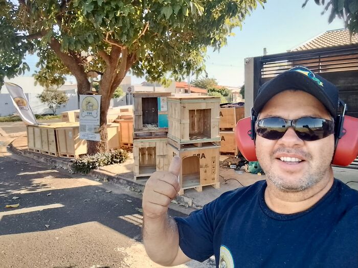 A Truck Driver From Brazil Has Built More Than 1,700 Shelters For Animals In Need