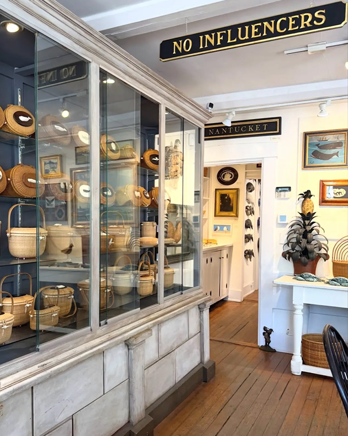 Tennis Star’s Wife Exposes Nantucket Store With ‘No Influencers’ Sign In Lengthy Rant, But They Hit Back