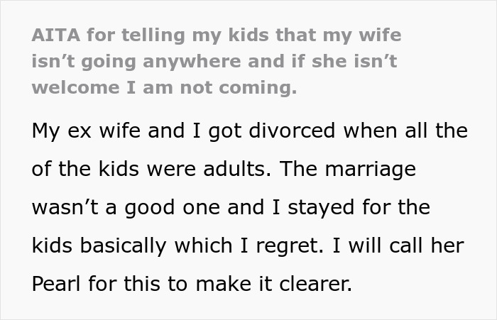 Guy’s Kids Are Still Mourning His Ex-Wife, Refuse To See The New One As Family, He’s Livid