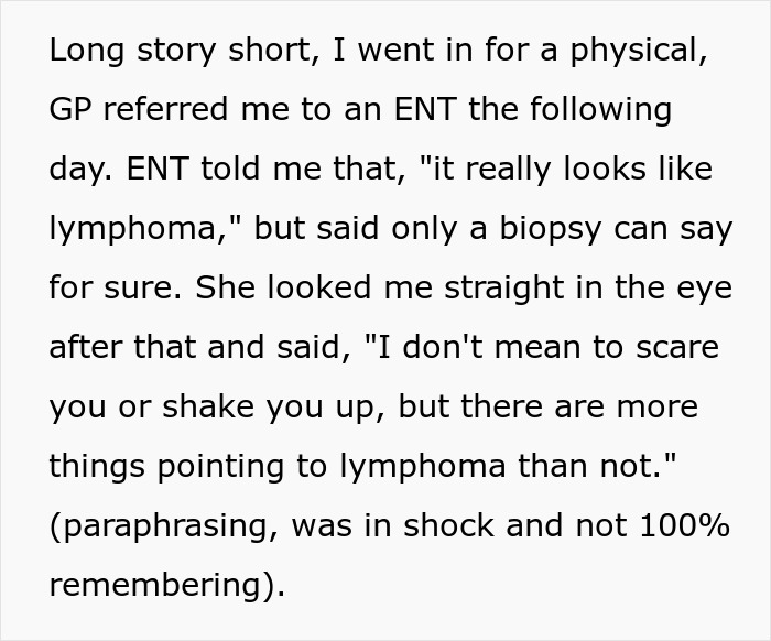 Guy Horrified As His Cancer Has No Effect On Postpartum Wife Who Still Expects Him To Slog At Home