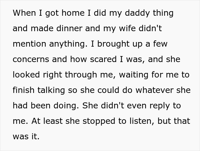 Guy Horrified As His Cancer Has No Effect On Postpartum Wife Who Still Expects Him To Slog At Home