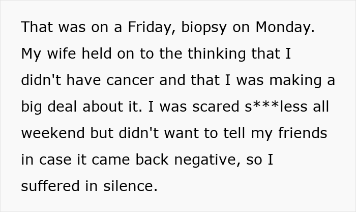 Guy Horrified As His Cancer Has No Effect On Postpartum Wife Who Still Expects Him To Slog At Home