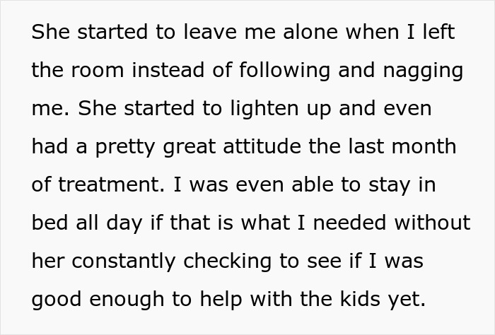 Guy Horrified As His Cancer Has No Effect On Postpartum Wife Who Still Expects Him To Slog At Home