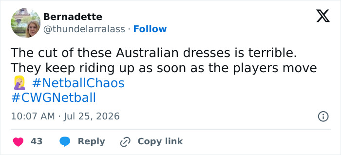 Female Athletes Plagued By Wardrobe Malfunction During Match As Fans Call It Out