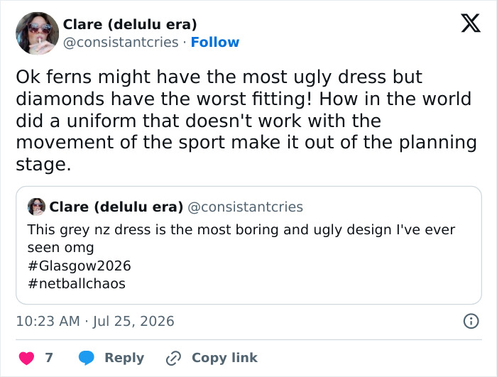Female Athletes Plagued By Wardrobe Malfunction During Match As Fans Call It Out