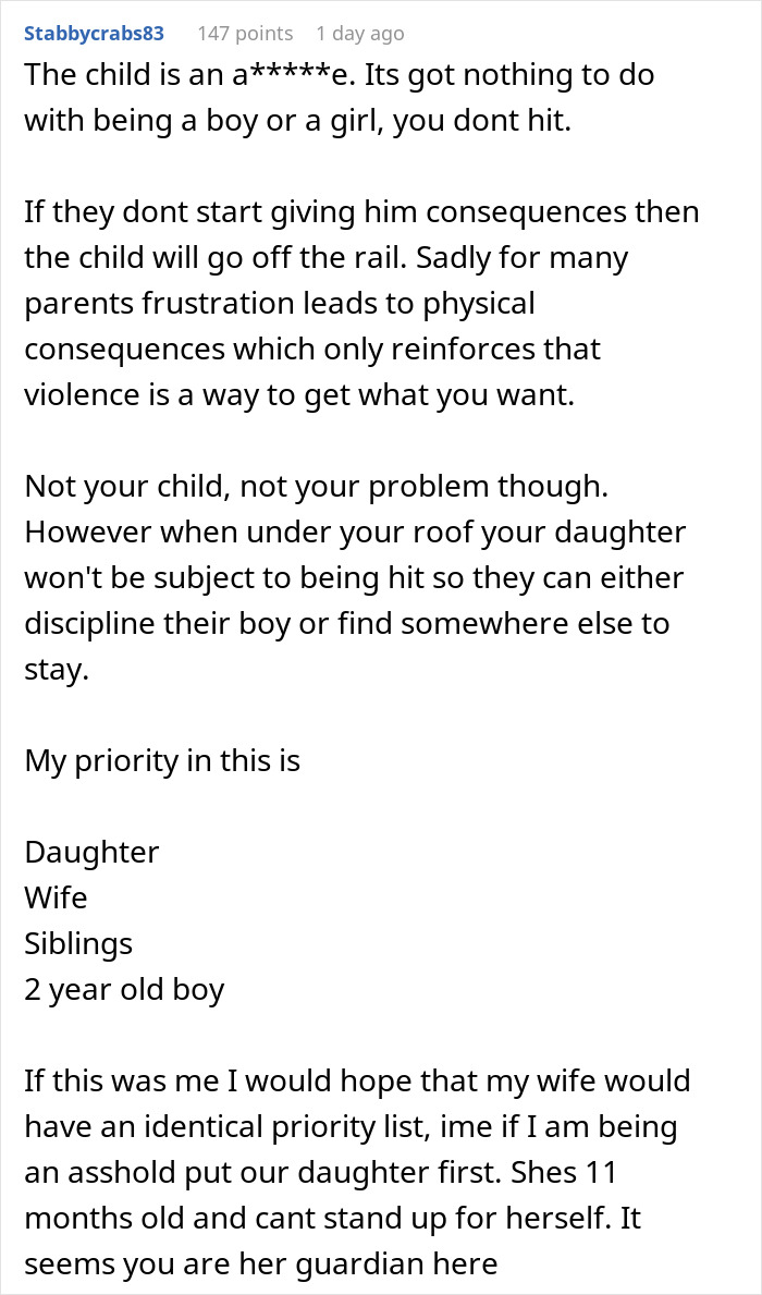 Man Punishes Nephew For Punching His Baby Daughter Again, Family Says He Should Stay Out Of It