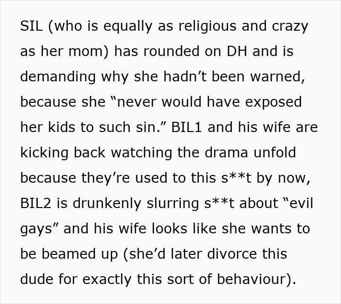 Groom&rsquo;s Mom Loses It Over His Bride&rsquo;s Gay Brother, Gets Entire Family Banned From The Wedding