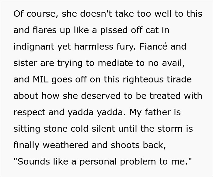 MIL Tries To Pull Rank On Bride’s Dad Using Her Lieutenant Son, Gets Shut Down By His Captain Son