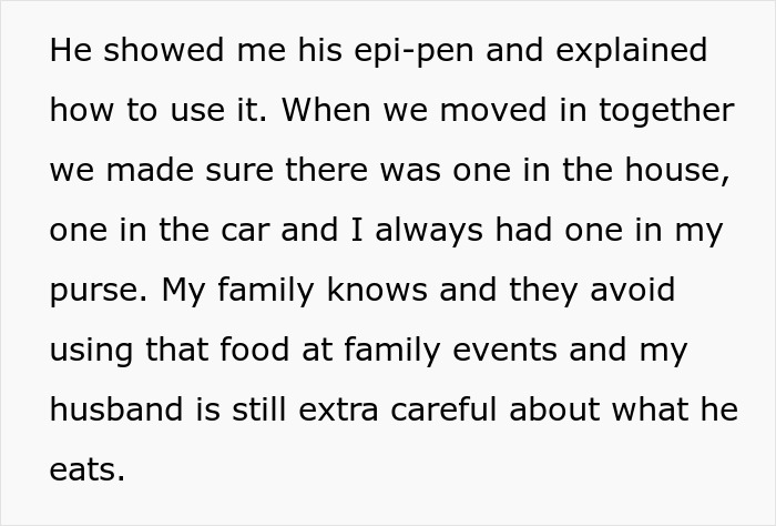 Woman Finds Out Her Husband Fakes A Dangerous Food Allergy, Then Uncovers A Pattern Of Bigger Lies