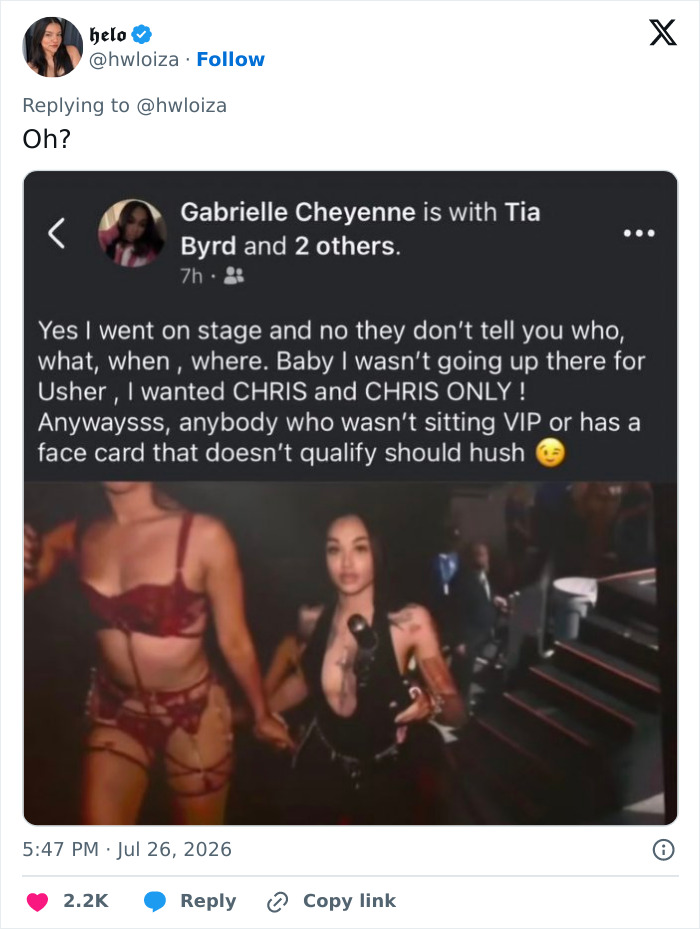 Woman Booted Off Stage By Usher After Awkward Reaction To His Seductive Moves Breaks Silence With Savage Post