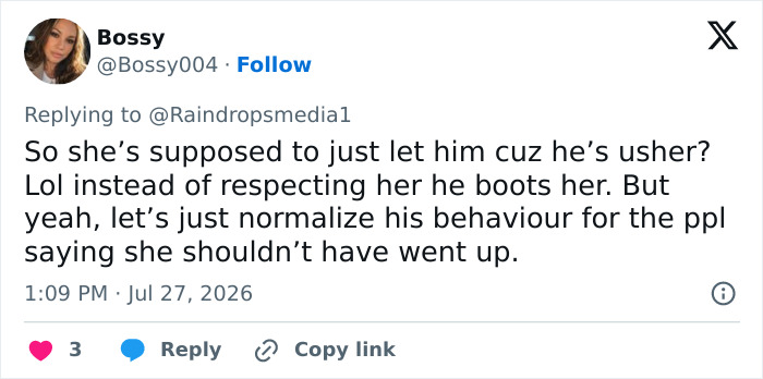 Woman Booted Off Stage By Usher After Awkward Reaction To His Seductive Moves Breaks Silence With Savage Post