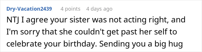 Woman&rsquo;s Birthday Dinner Turns Into A Disaster After Her Teen Sister Starts Crying Over The Food