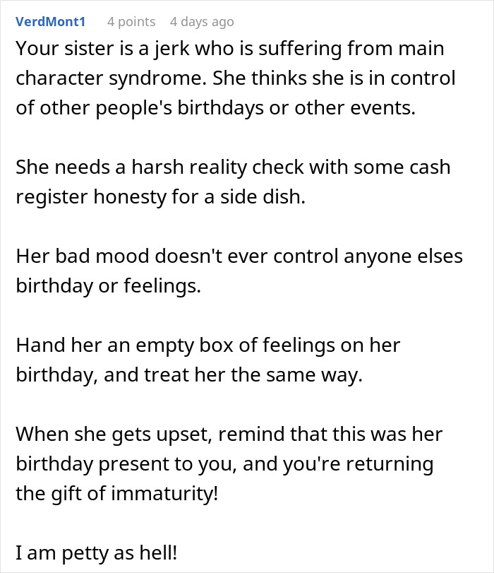 Woman&rsquo;s Birthday Dinner Turns Into A Disaster After Her Teen Sister Starts Crying Over The Food