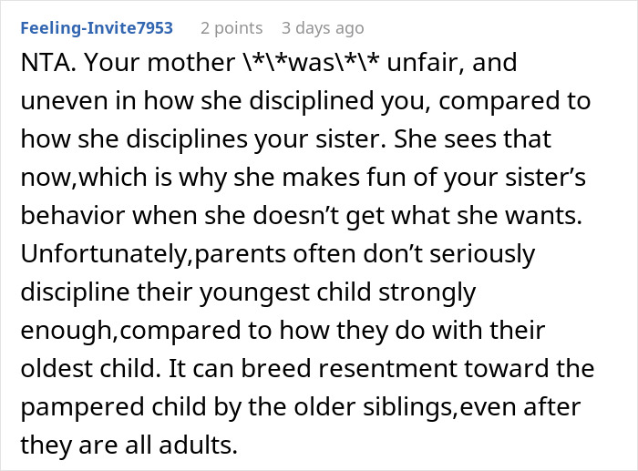 Woman&rsquo;s Birthday Dinner Turns Into A Disaster After Her Teen Sister Starts Crying Over The Food