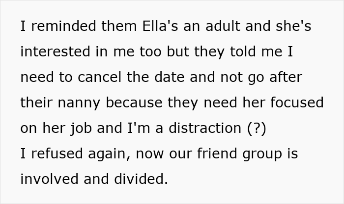Guy’s Post About Pursuing Friend’s Nanny Creeps People Out, Then The Friend Tells The Dark Truth