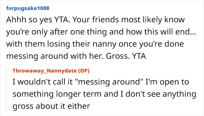 Guy’s Post About Pursuing Friend’s Nanny Creeps People Out, Then The Friend Tells The Dark Truth
