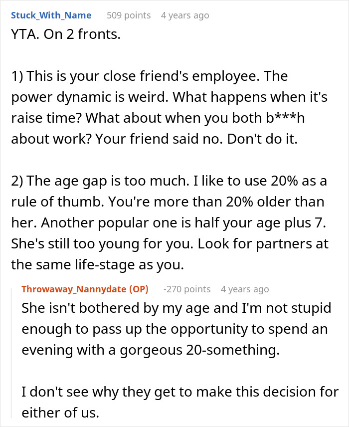 Guy’s Post About Pursuing Friend’s Nanny Creeps People Out, Then The Friend Tells The Dark Truth