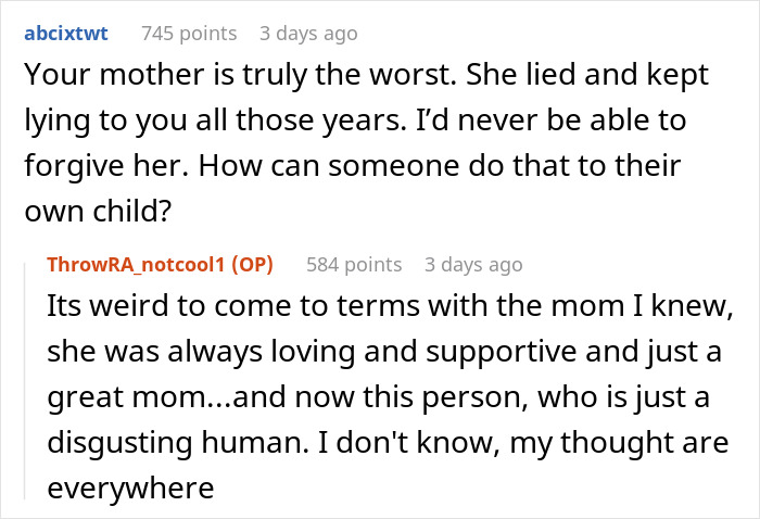 Woman Stumbles Upon Texts That Reveal Who&rsquo;s Her Brother&rsquo;s Dad: &ldquo;Two Of The Most Disgusting Humans&rdquo;