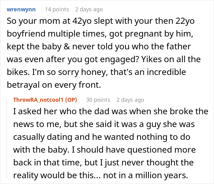 Woman Stumbles Upon Texts That Reveal Who&rsquo;s Her Brother&rsquo;s Dad: &ldquo;Two Of The Most Disgusting Humans&rdquo;