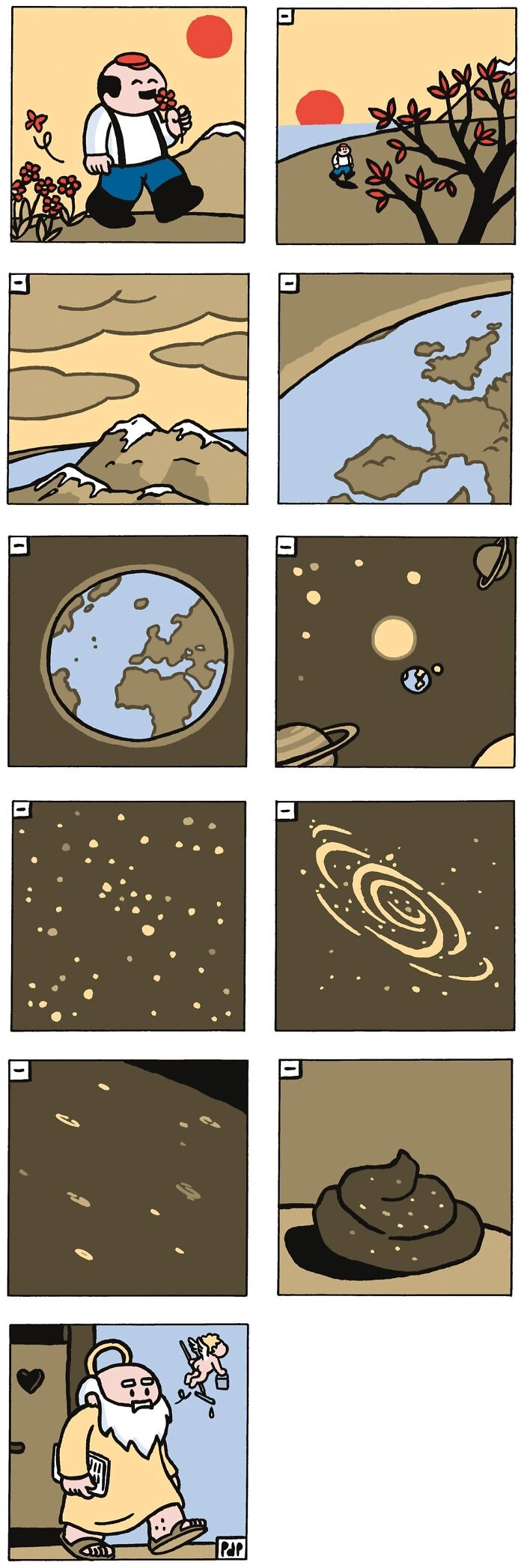 21 New Comics By Pieter De Poortere That Take A Very Dark Turn When You Least Expect It