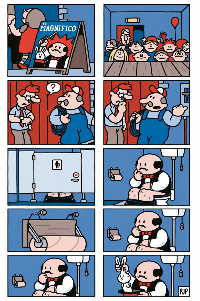 21 New Comics By Pieter De Poortere That Take A Very Dark Turn When You Least Expect It