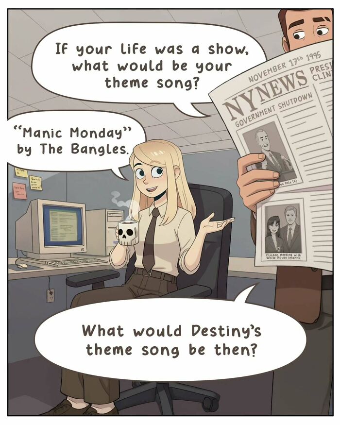 22 Nostalgic Comics From Victor Gnarly’s Yesterday’s Papers That Capture Life Before Smartphones