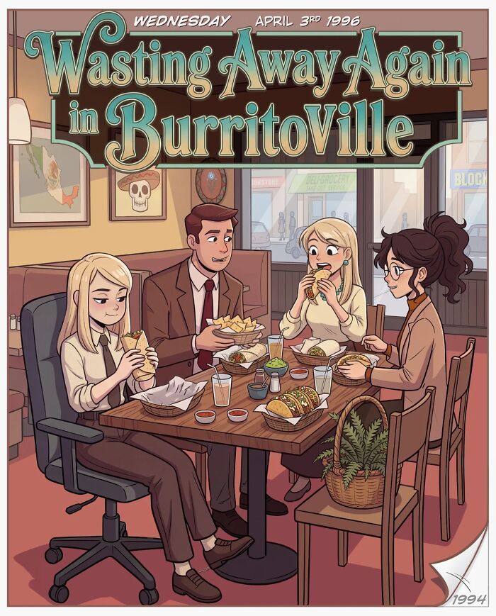 22 Nostalgic Comics From Victor Gnarly’s Yesterday’s Papers That Capture Life Before Smartphones