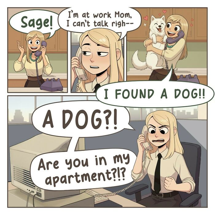 22 Nostalgic Comics From Victor Gnarly’s Yesterday’s Papers That Capture Life Before Smartphones