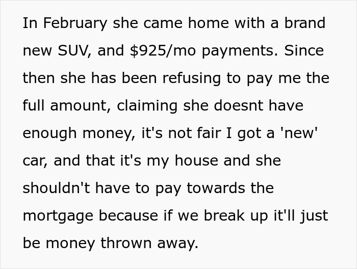 Man Buys A Newer Car And It Upsets GF, She Ruins The Relationship With Her Stupid Revenge