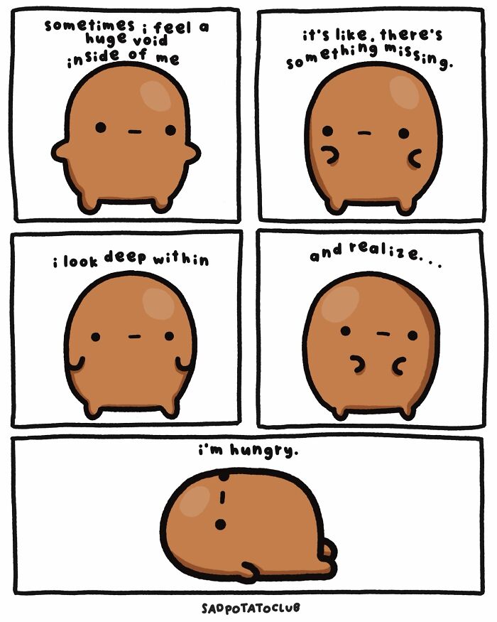 20 &lsquo;Sad Potato&rsquo; Comics That Perfectly Capture Everyday Life