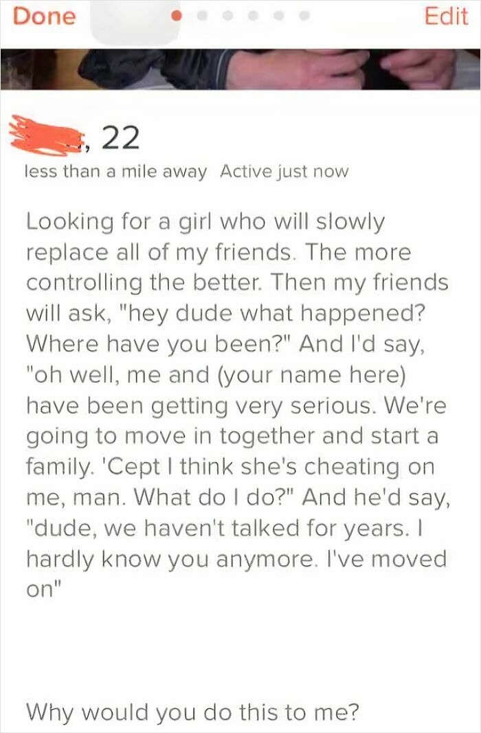 42 Cringe Tinder Profiles That Prove Writing About Yourself Is Genuinely The Hardest Thing To Do