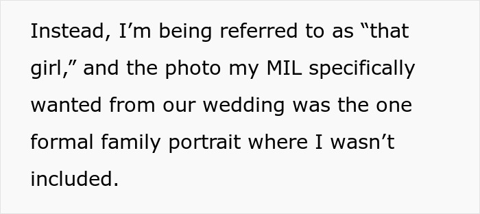 Toxic MIL Excludes Bride From Wedding Portrait, Petty Bride Erases It From The Gallery
