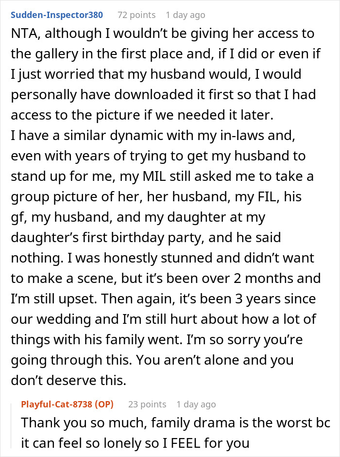 Toxic MIL Excludes Bride From Wedding Portrait, Petty Bride Erases It From The Gallery