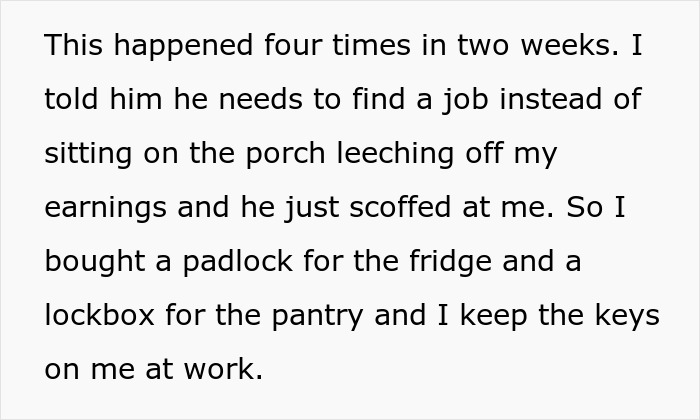 Moocher Keeps Raiding Food Sis Got For Her Son, Gets Violent And Brings Up CPS As She Locks Fridge